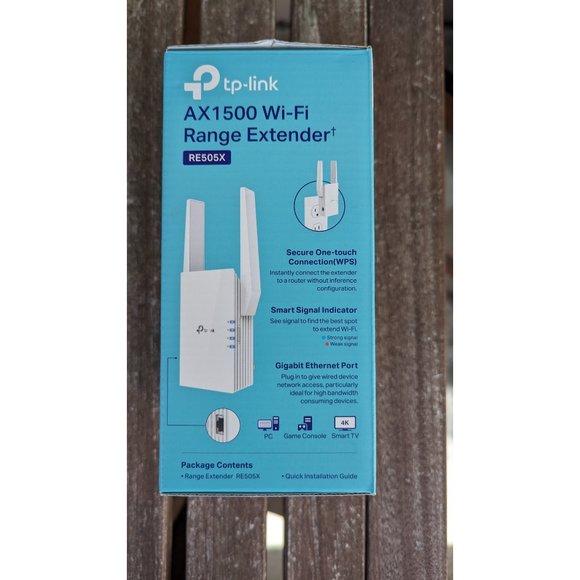 💜TP-Link AX1500 Wi-Fi 6 Range Extender (RE505X) - OneMesh Compatible - Picture 4 of 7